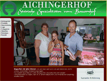 Tablet Screenshot of aichingerhof.at